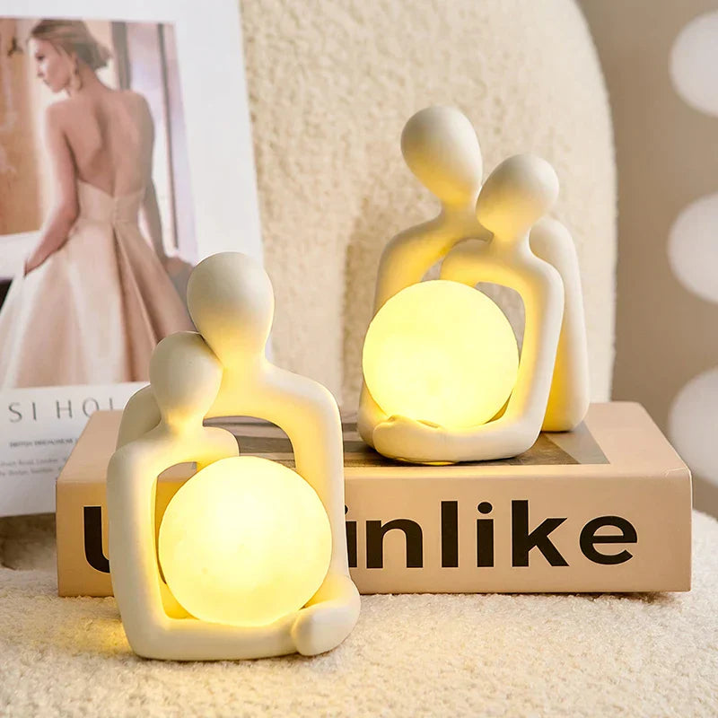 Moony Ceramic Decoration - Create Atmosphere in Your Home