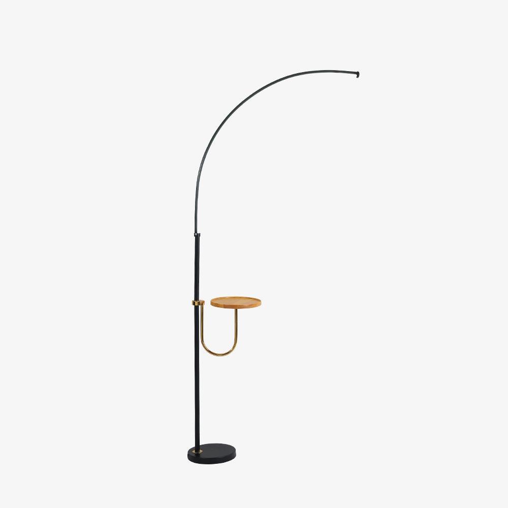 Nordic Arc Floor Lamp - Curved LED Design for Home Lighting