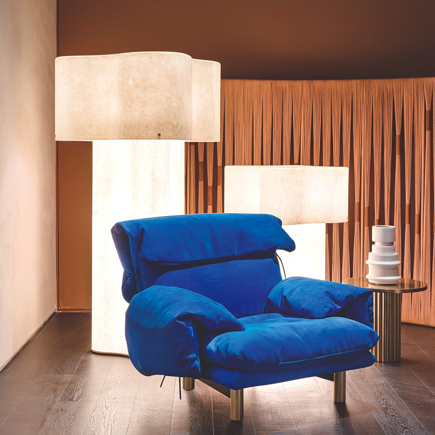 Nuvola Floor Lamp - White LED Indoor Lighting Design