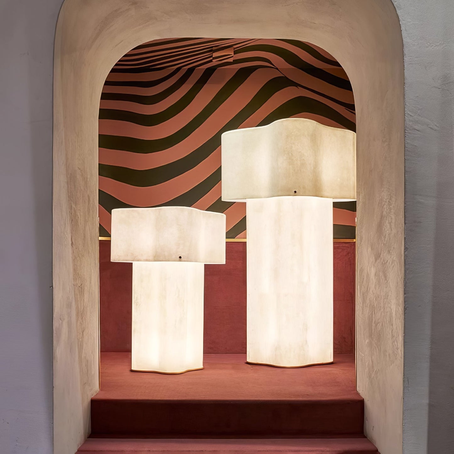 Nuvola Floor Lamp - White LED Indoor Lighting Design
