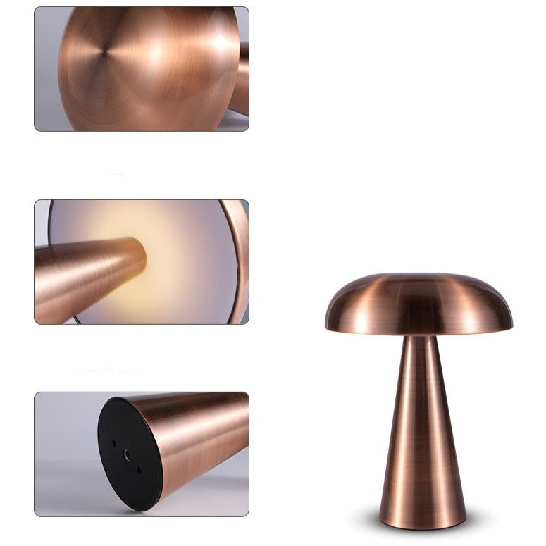 Champignon Touch Sensor Table Lamp LED Dimmable Mushroom Design
