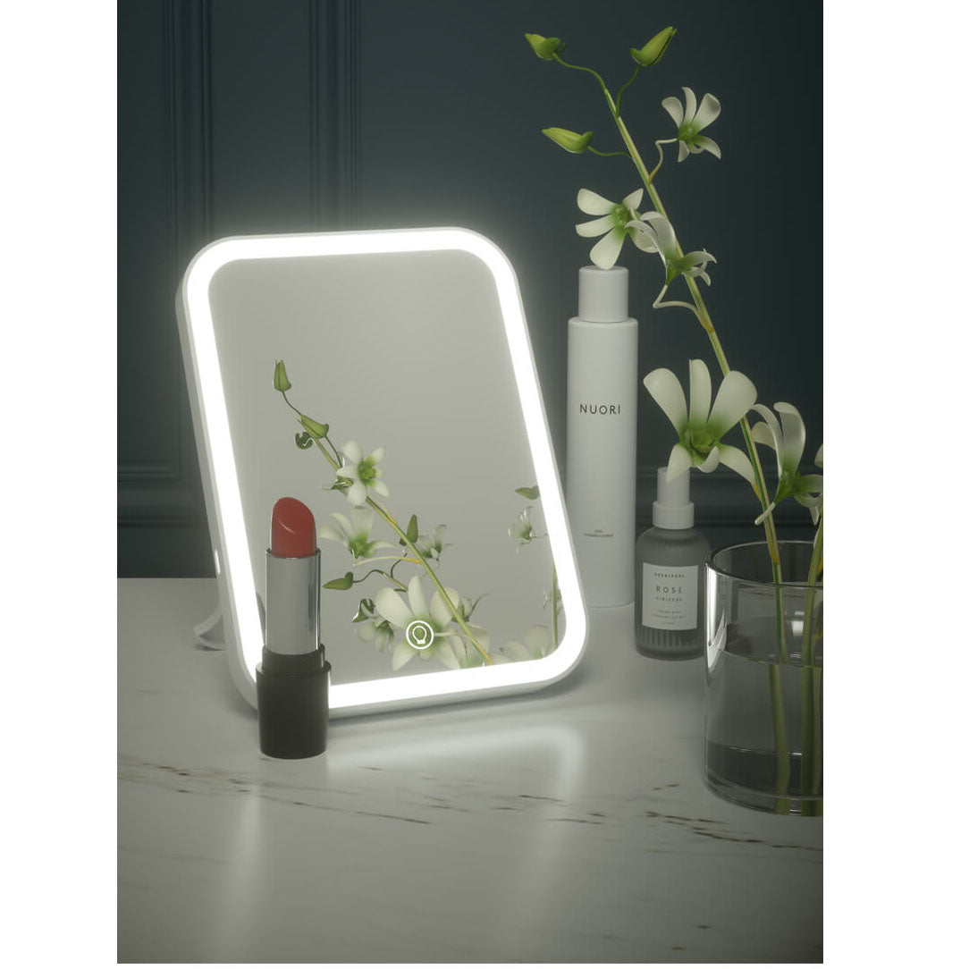 LED Make-Up Mirror Touch Sensitive Portable Makeup Mirror