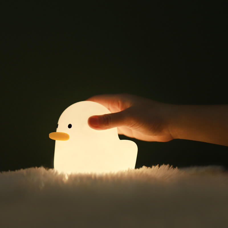 Cute Duck LED Night Light Table Lamp Decorative Pat