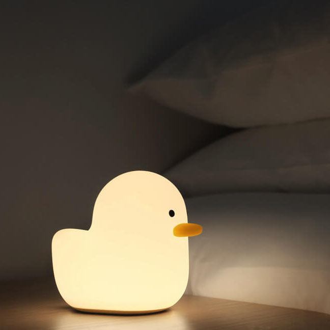 Cute Duck LED Night Light Table Lamp Decorative Pat