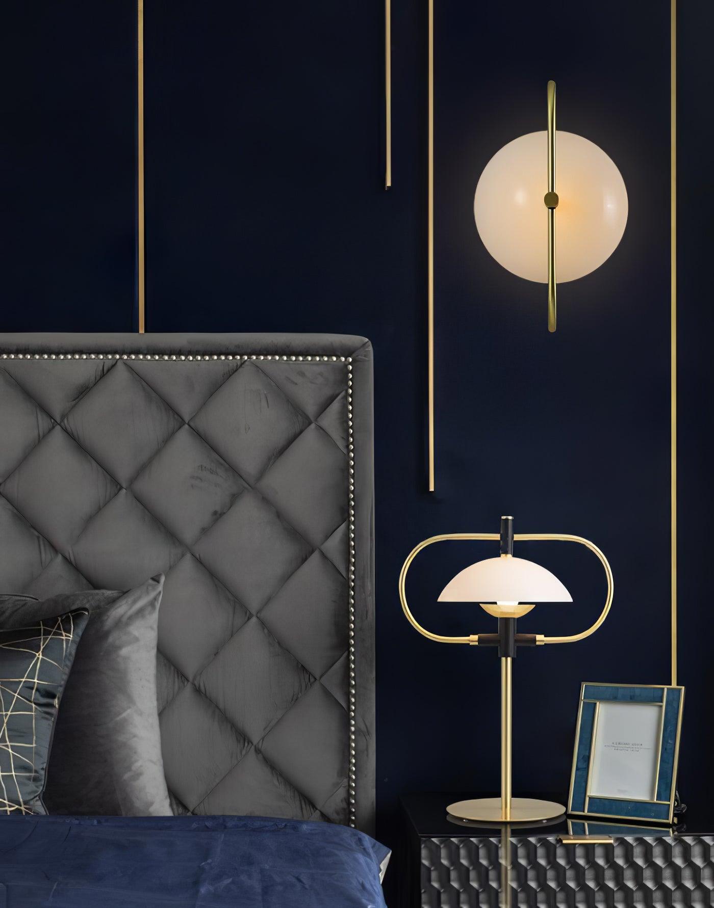 Odeon Wall Lamp - Modern Gold Design, LED, Indoor Lighting