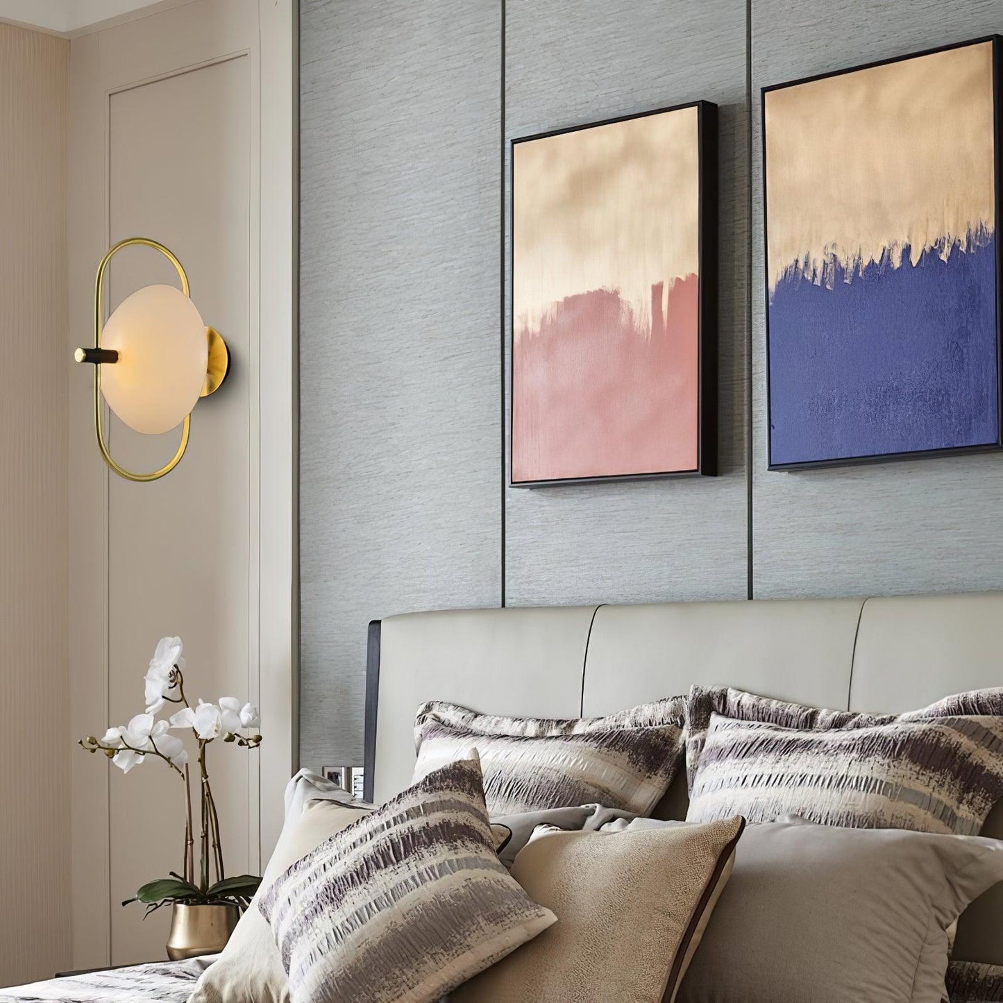 Odeon Wall Lamp - Modern Gold Design, LED, Indoor Lighting
