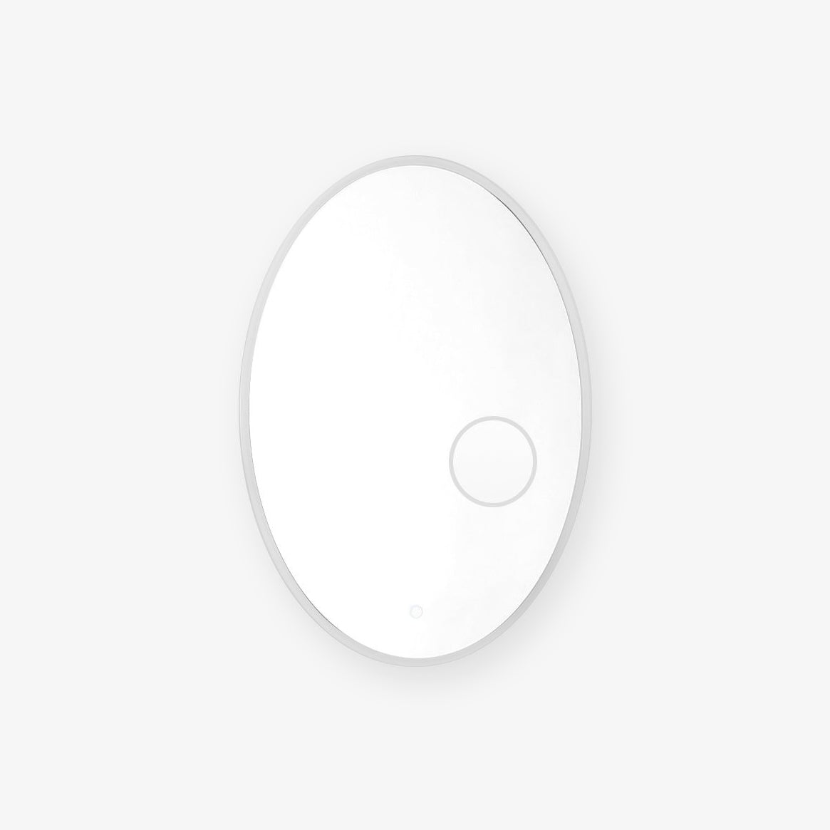 Oval Mirror Light with LED Backlit and Magnifying Mirror