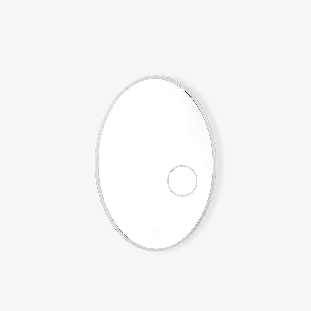 Oval Mirror Light with LED Backlit and Magnifying Mirror