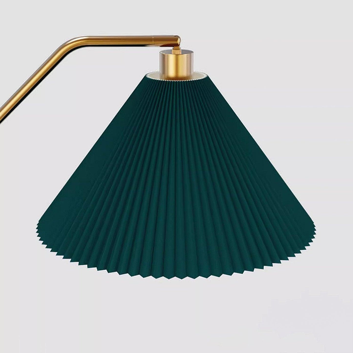 Ozz Floor Lamp - Modern LED Metal & Marble Design, Black Gold