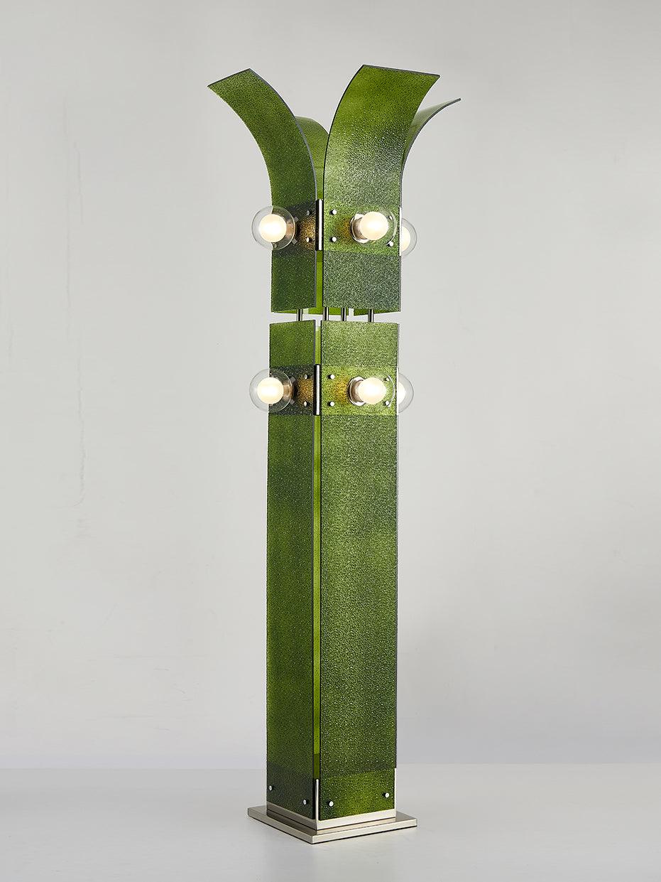 Palm Tree Floor Lamp with LED Light - Tropical Decor