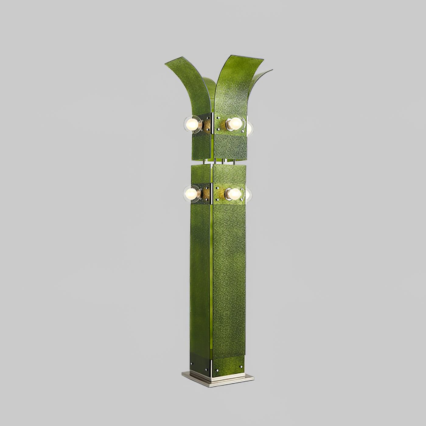 Palm Tree Floor Lamp with LED Light - Tropical Decor