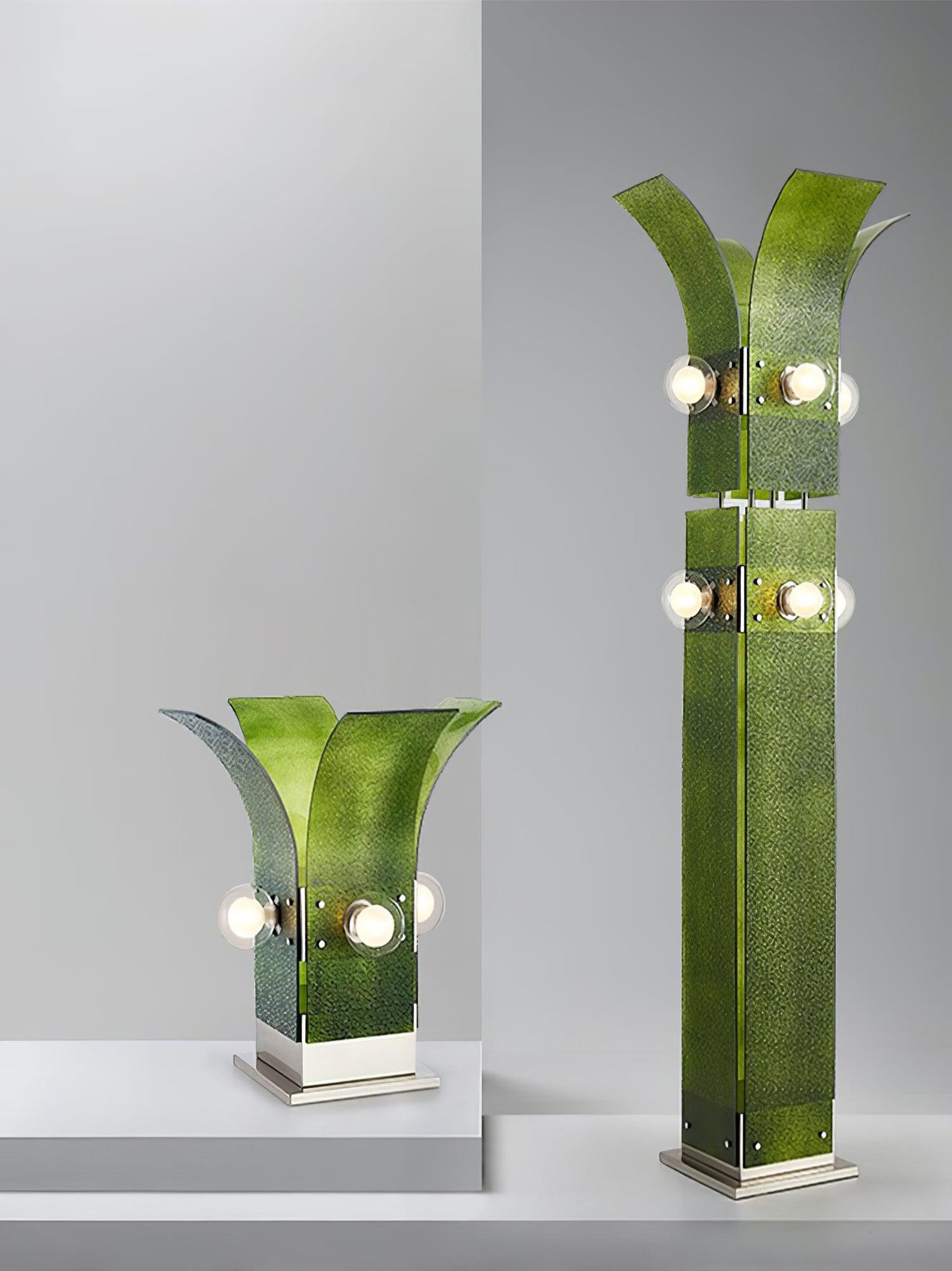 Palm Tree Floor Lamp with LED Light - Tropical Decor