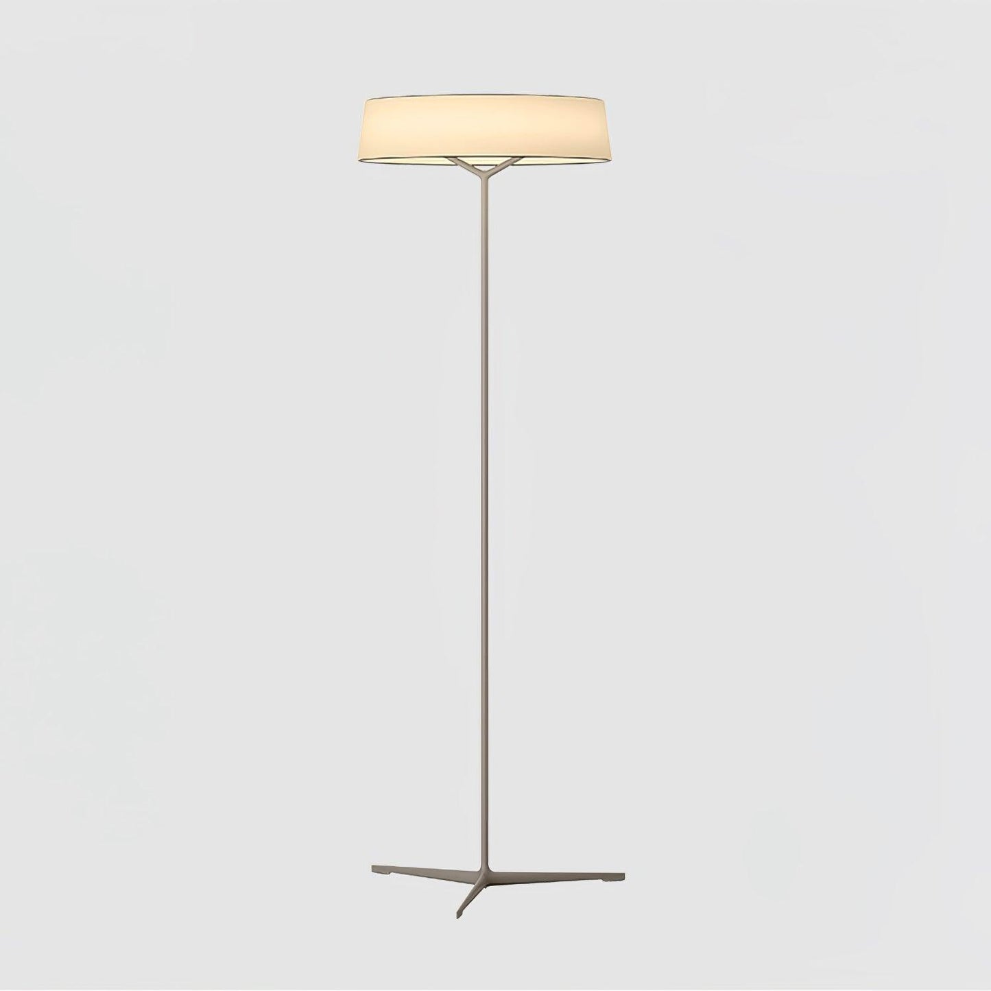Dama Floor Lamp with LED Light, Indoor Aluminium Design