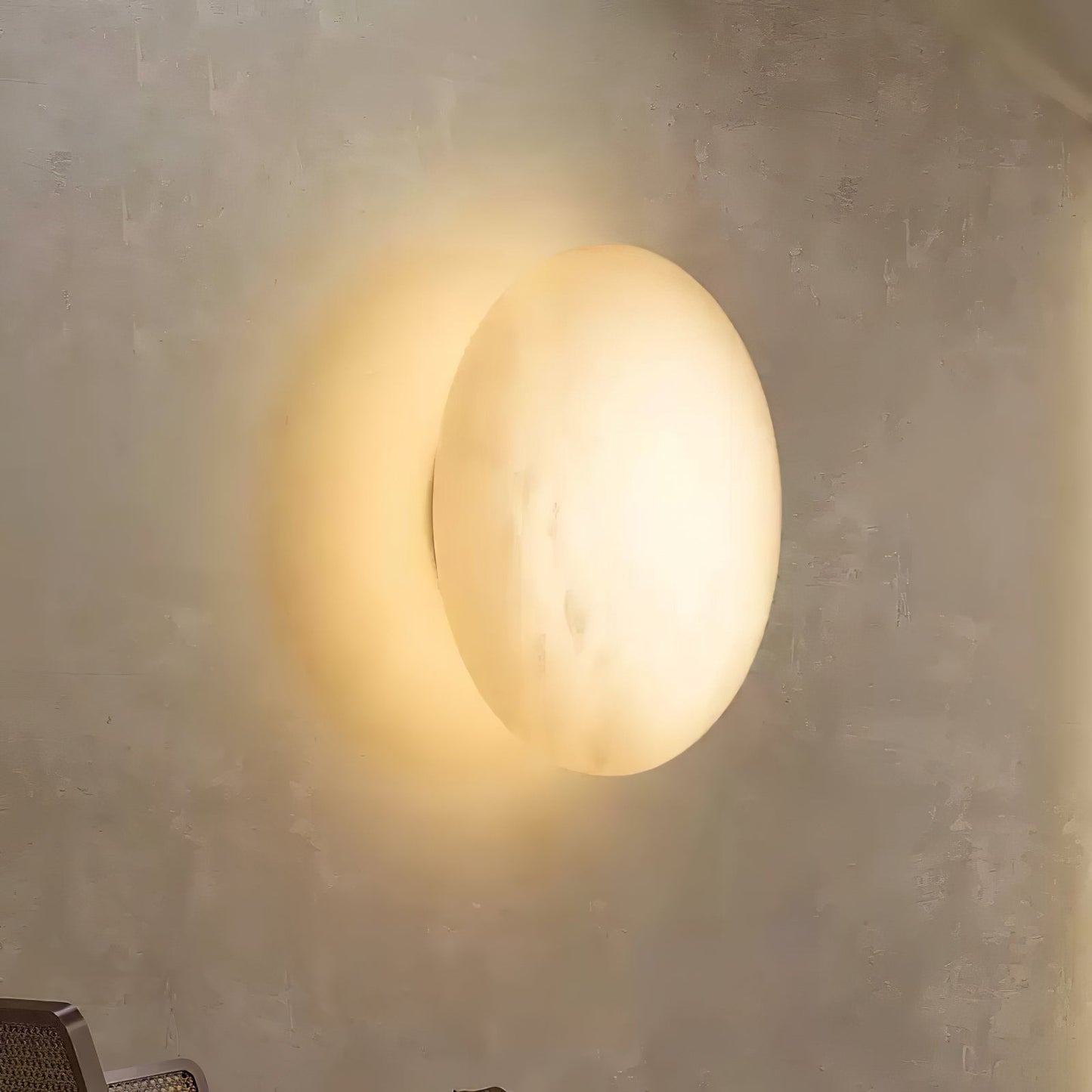 Pebble Alabaster Wall Light - Dimmable LED Indoor Lamp