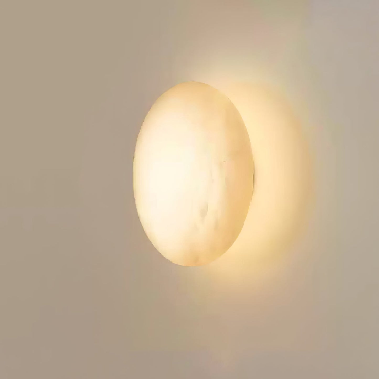 Pebble Alabaster Wall Light - Dimmable LED Indoor Lamp