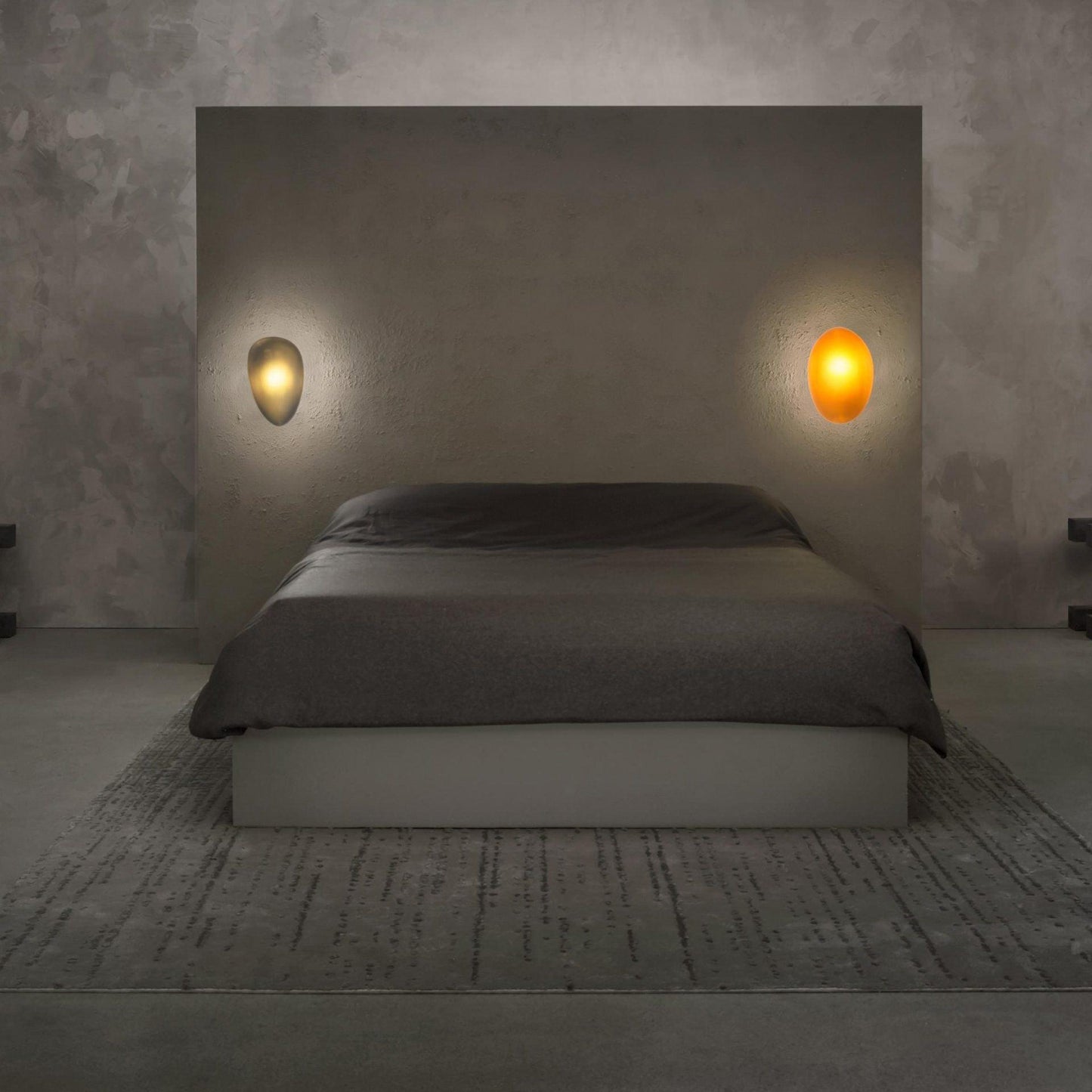 Bubble Glass Wall Lamp with Dimmable LED - Indoor Lighting