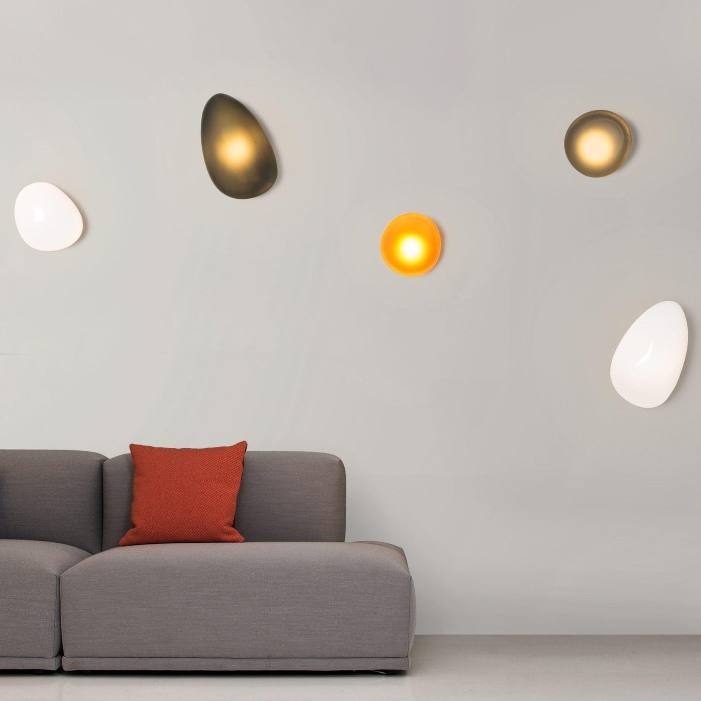 Bubble Glass Wall Lamp with Dimmable LED - Indoor Lighting