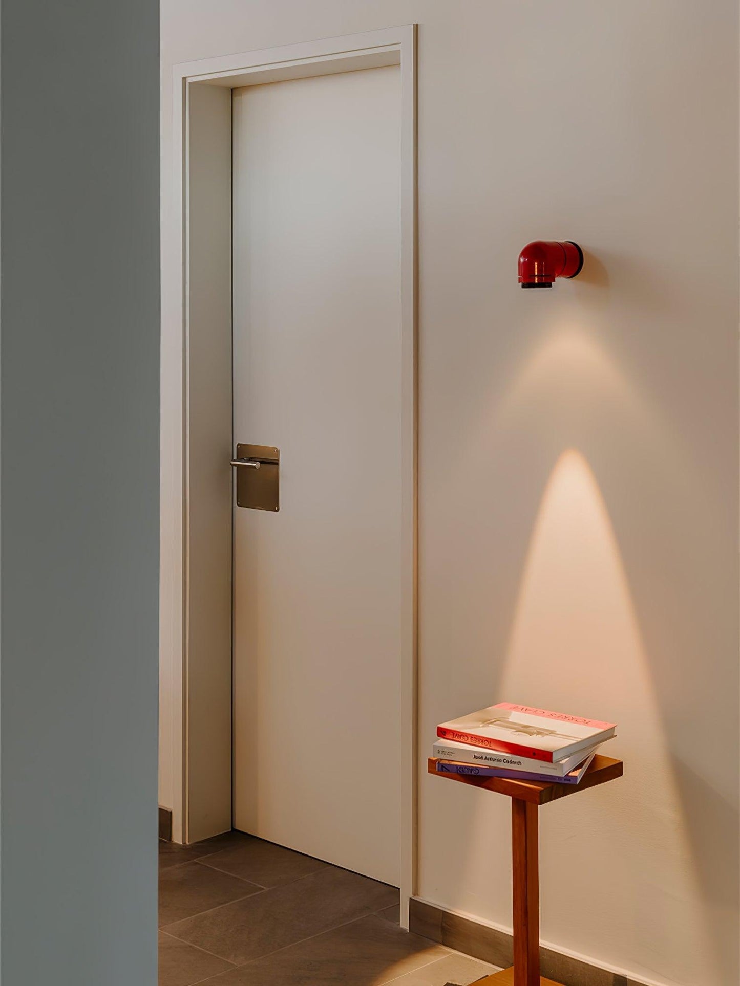 Petit Tatu Wall Light - LED Sconce, Red/White Finish, Indoor