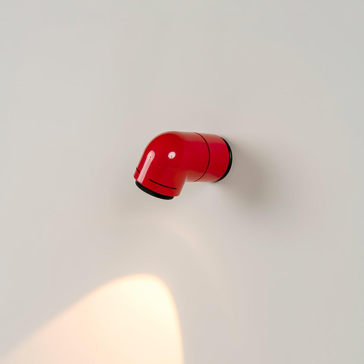 Petit Tatu Wall Light - LED Sconce, Red/White Finish, Indoor