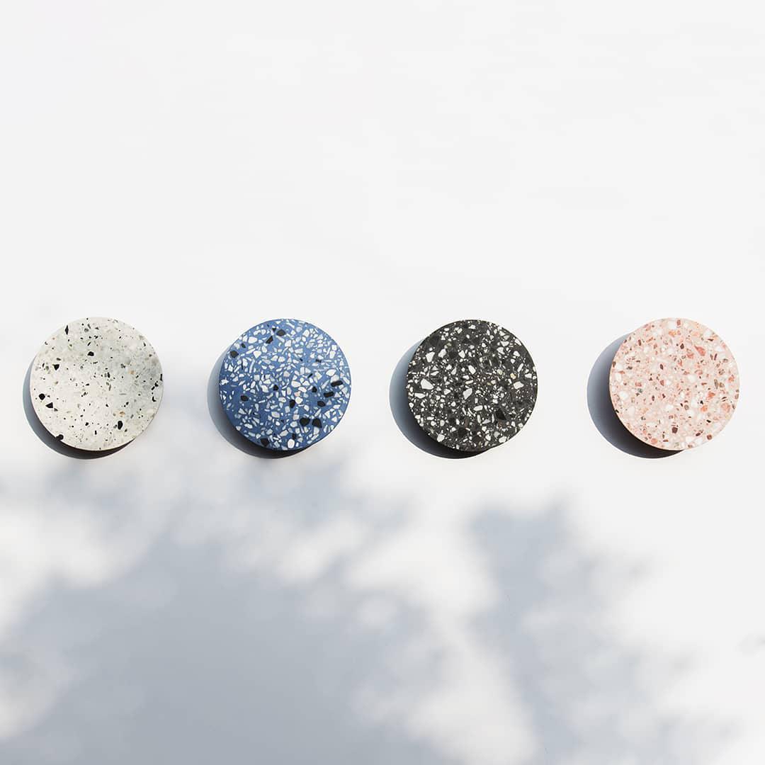 Pin Wall Lamp - Dimmable LED Terrazzo Wall Light, Indoor Use