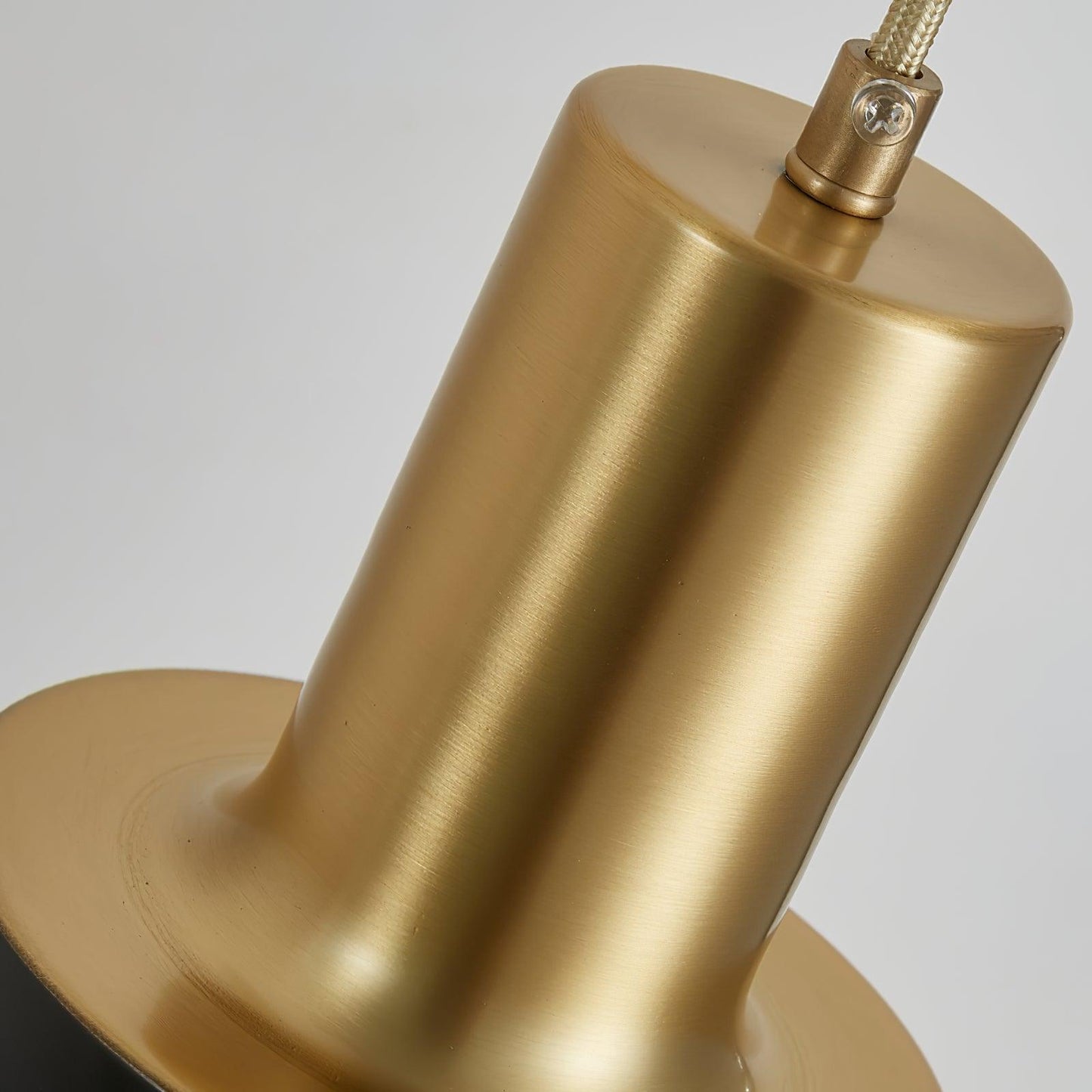 Pino Single Wall Lamp Brass and Black LED Indoor Light