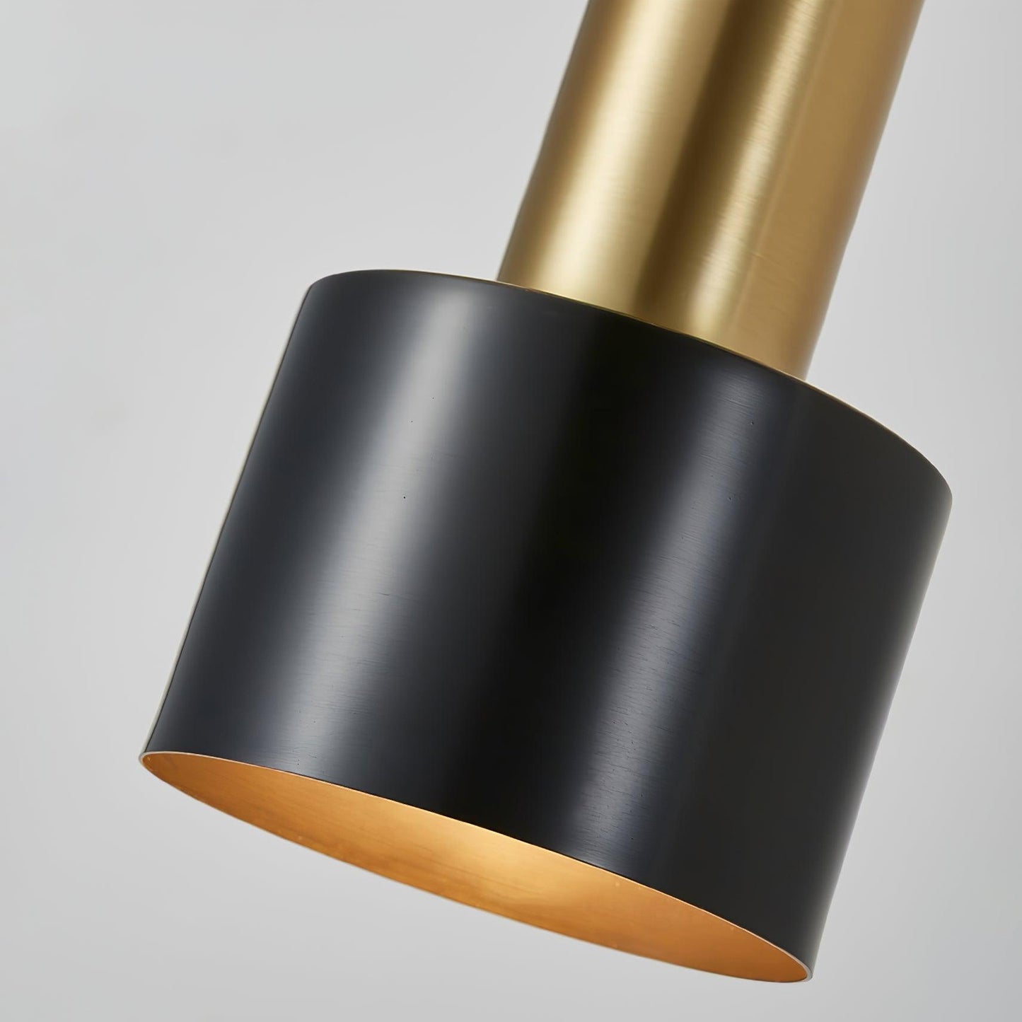 Pino Single Wall Lamp Brass and Black LED Indoor Light