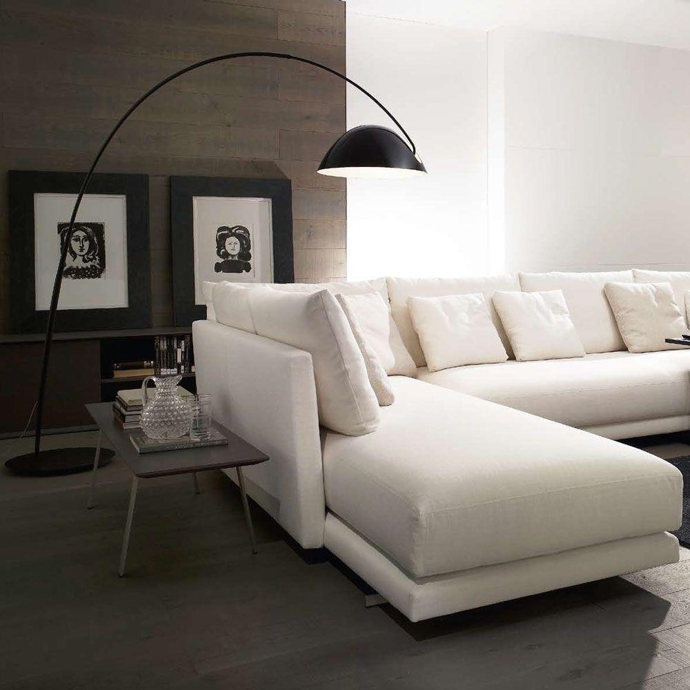 Verse Arc Floor Lamp - Scandinavian Design, LED, Black