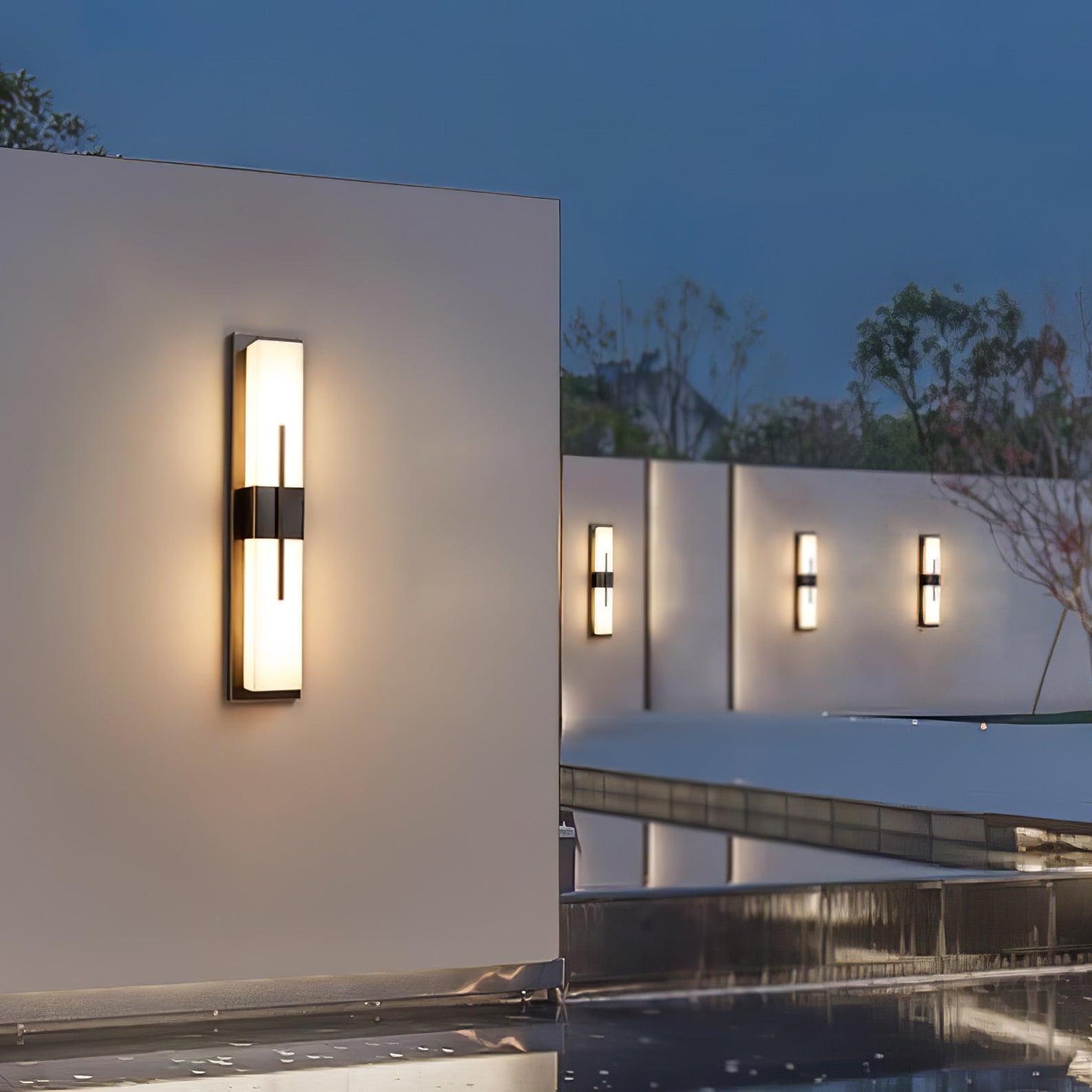 Possini Outdoor Wall Light IP65 Waterproof Integrated LED