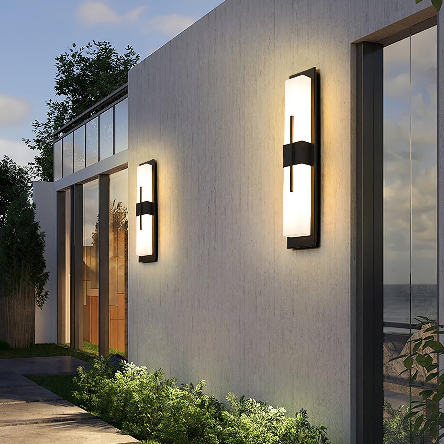 Possini Outdoor Wall Light IP65 Waterproof Integrated LED