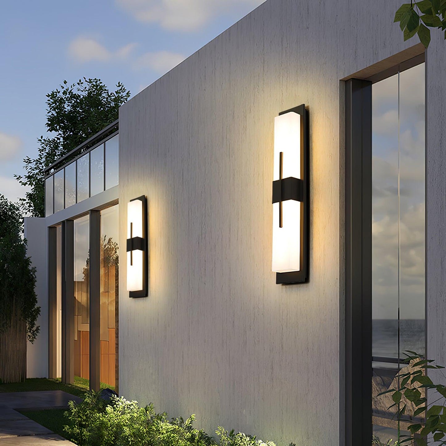 Possini Outdoor Wall Light IP65 Waterproof Integrated LED