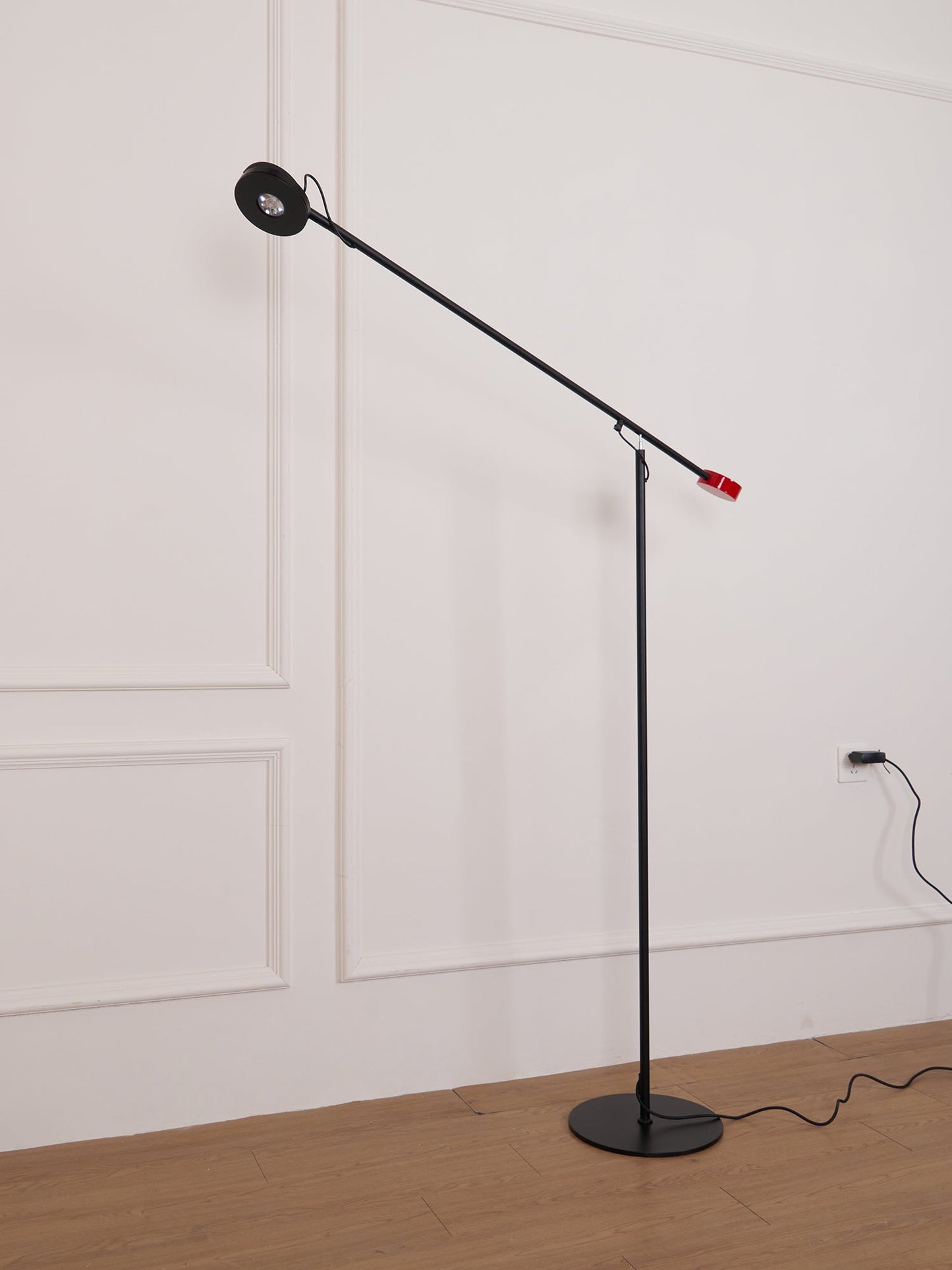 Precision Movement Floor Lamp with Adjustable LED Light