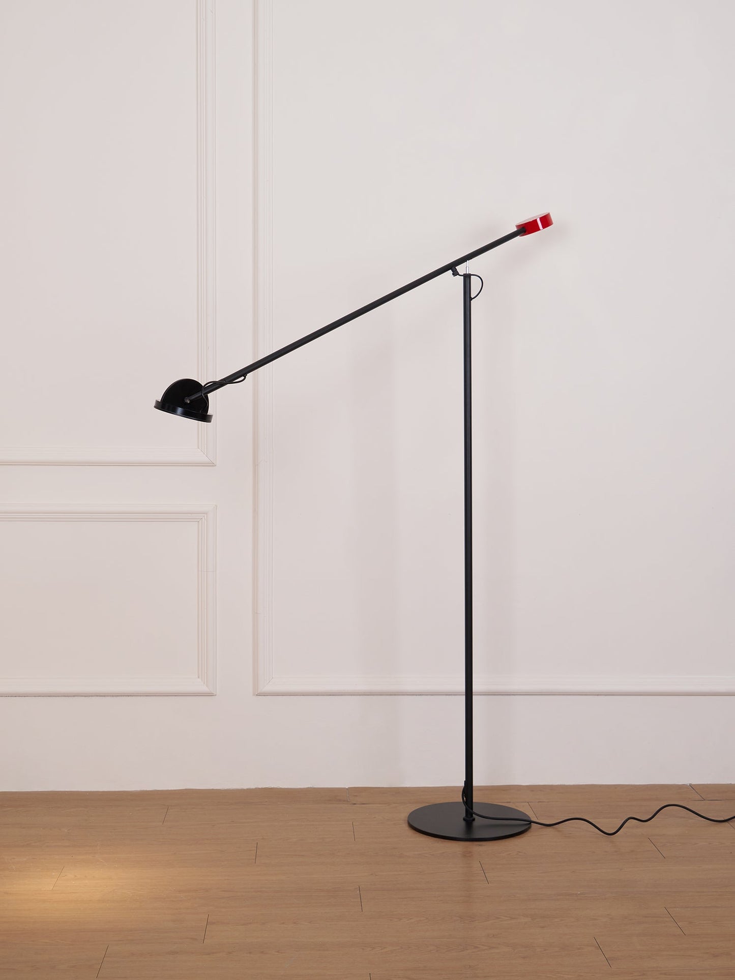 Precision Movement Floor Lamp with Adjustable LED Light