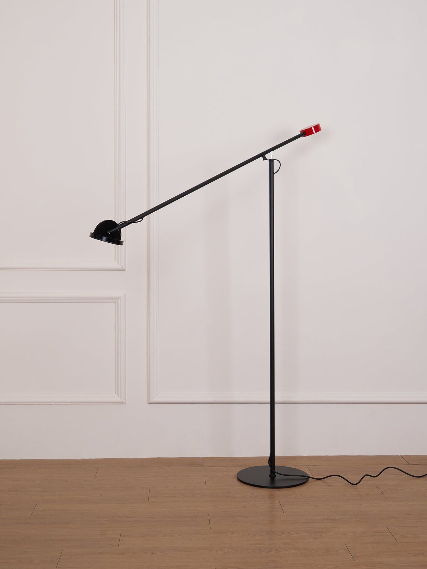 Precision Movement Floor Lamp with Adjustable LED Light