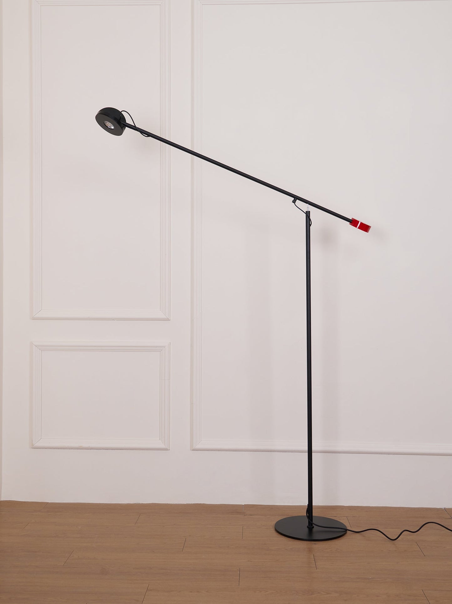 Precision Movement Floor Lamp with Adjustable LED Light