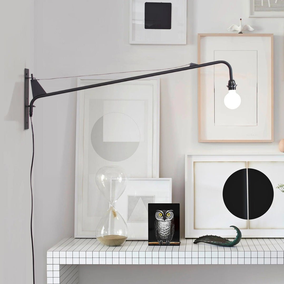 Prouve Petite Potence Wall Lamp LED Black Metal Indoor