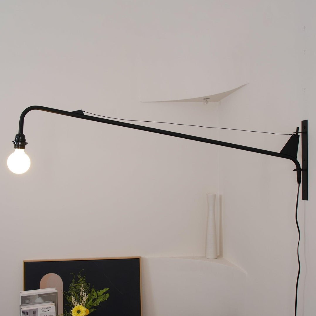 Prouve Petite Potence Wall Lamp LED Black Metal Indoor