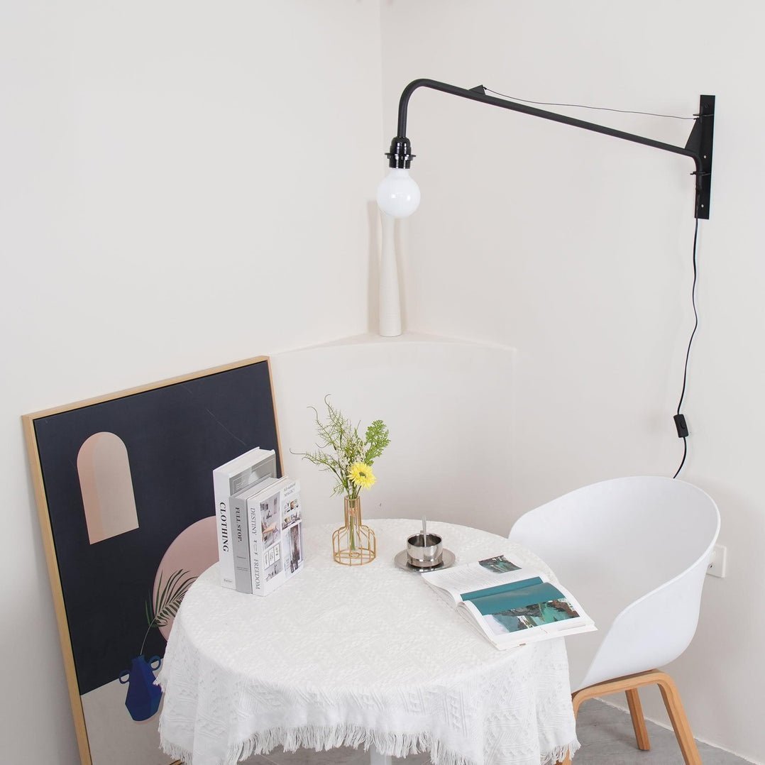 Prouve Petite Potence Wall Lamp LED Black Metal Indoor
