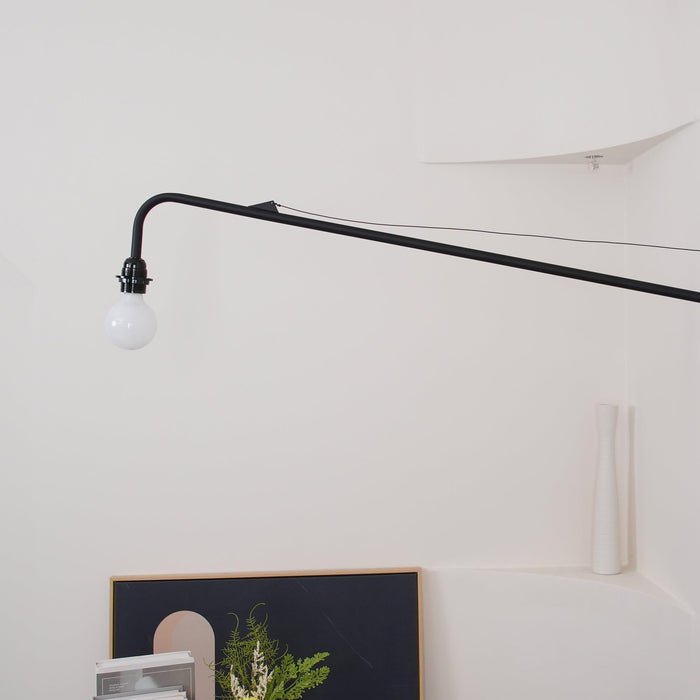 Prouve Petite Potence Wall Lamp LED Black Metal Indoor