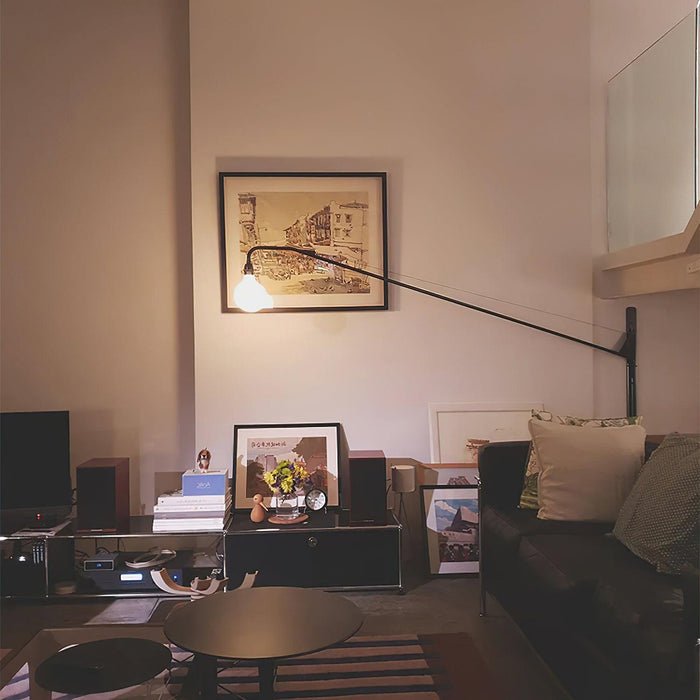 Prouve Petite Potence Wall Lamp LED Black Metal Indoor