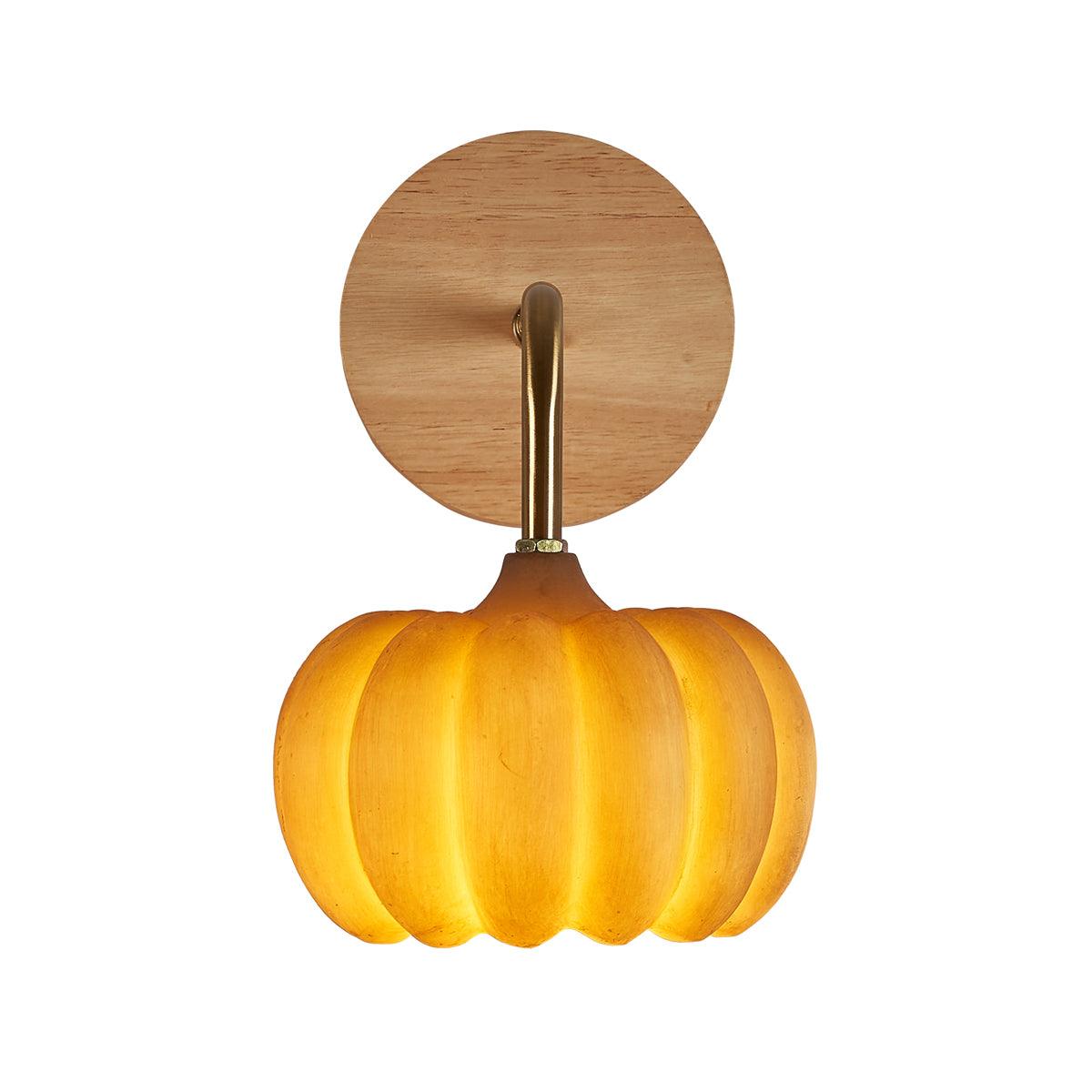 Pumpkin Wall Light - LED Indoor Decorative Lighting - Set of 2