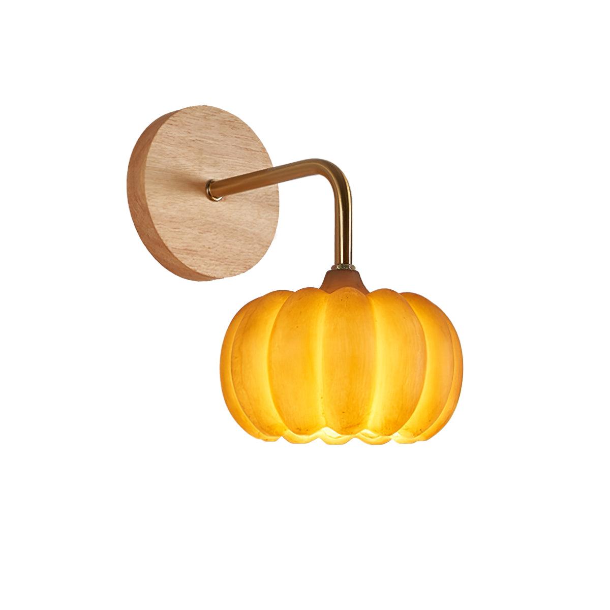 Pumpkin Wall Light - LED Indoor Decorative Lighting - Set of 2