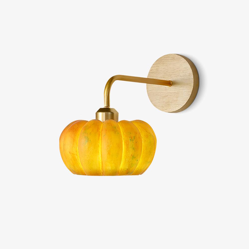 Pumpkin Wall Light - LED Indoor Decorative Lighting - Set of 2