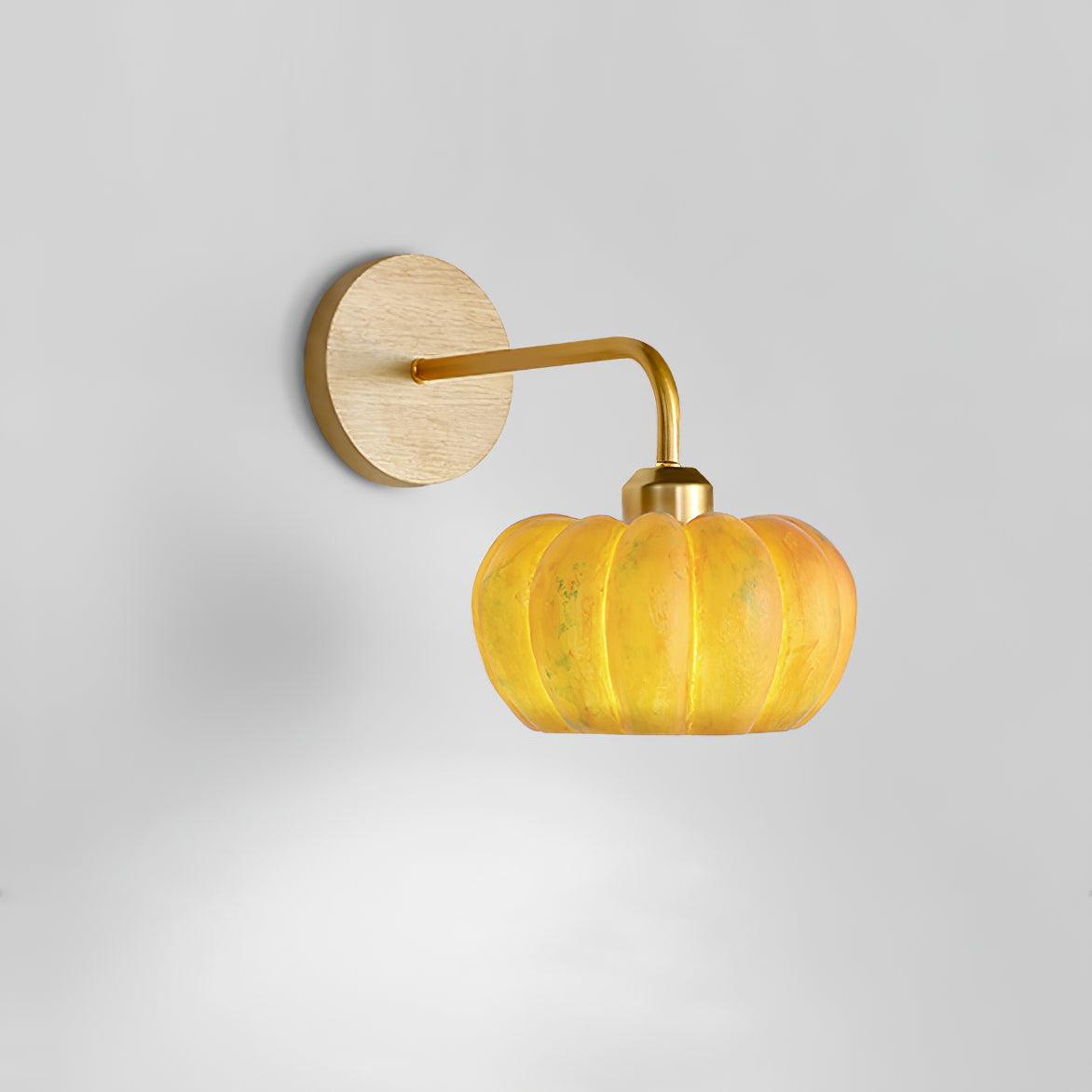 Pumpkin Wall Light - LED Indoor Decorative Lighting - Set of 2