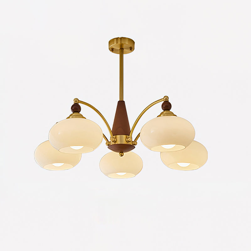 Retro Melodica Chandelier - Elegant LED Light Fixture