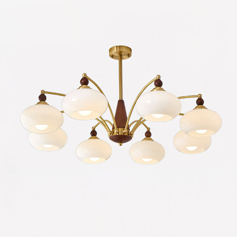 Retro Melodica Chandelier - Elegant LED Light Fixture