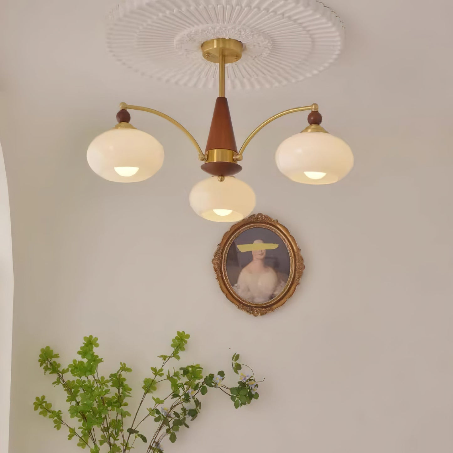 Retro Melodica Chandelier - Elegant LED Light Fixture