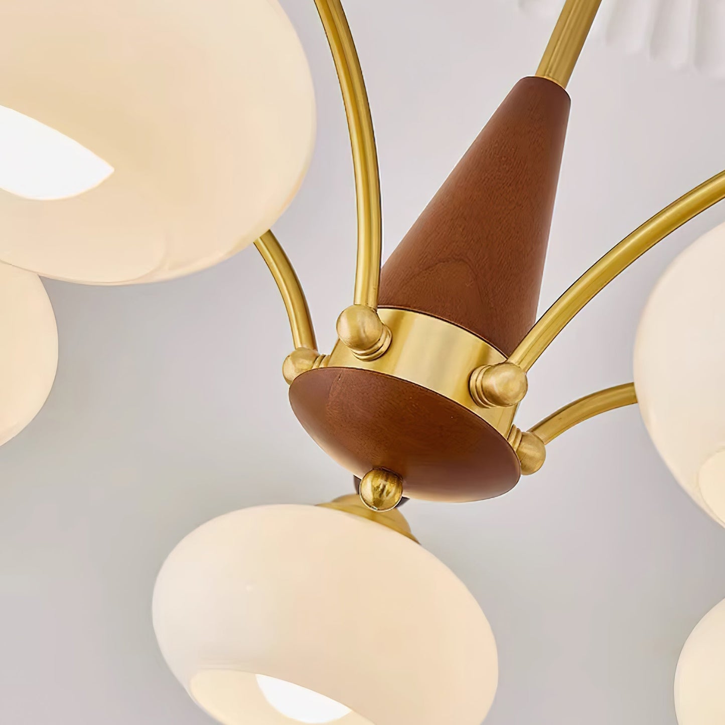 Retro Melodica Chandelier - Elegant LED Light Fixture