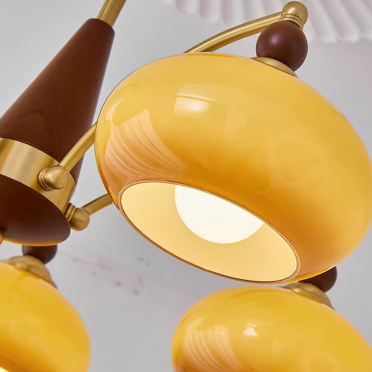Retro Melodica Chandelier - Elegant LED Light Fixture
