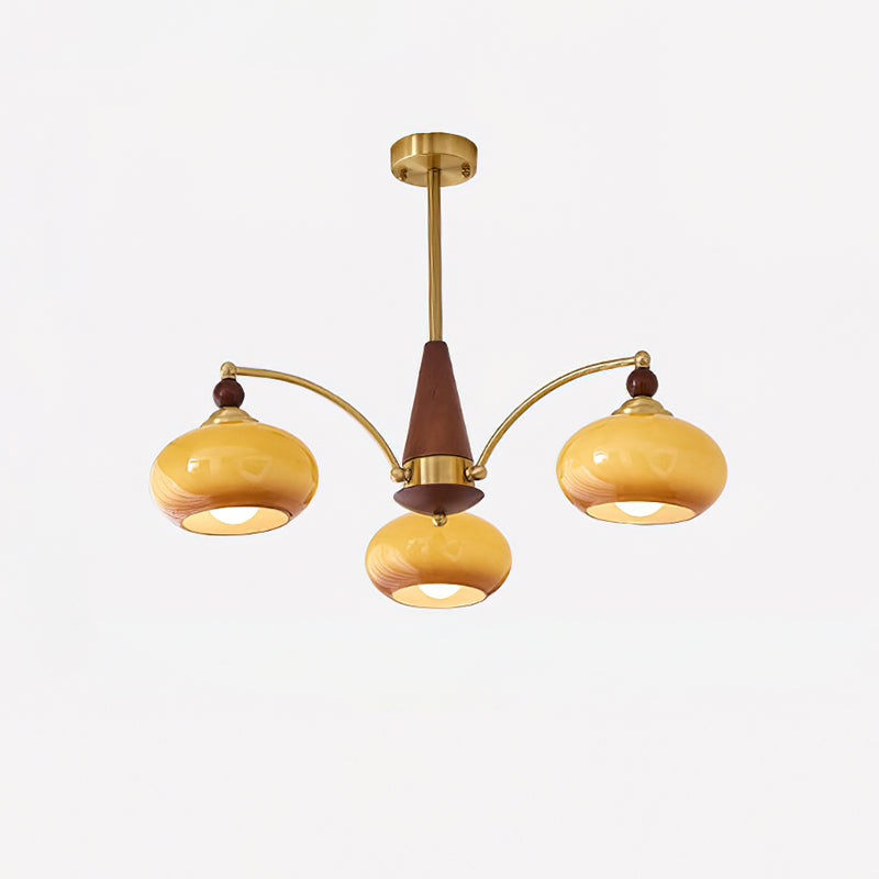 Retro Melodica Chandelier - Elegant LED Light Fixture