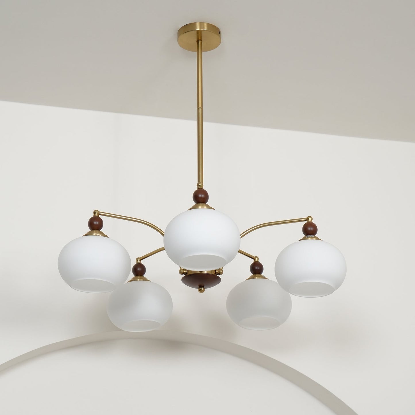 Retro Melodica Chandelier - Elegant LED Light Fixture
